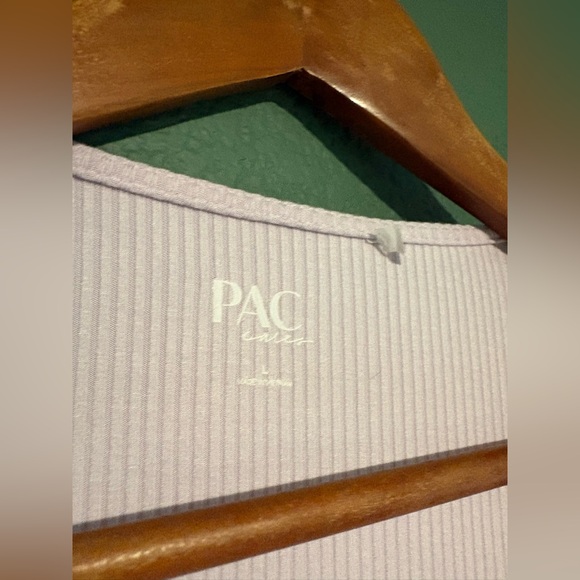 PAC Sun Ribbed Ruched Crop Top - Picture 3 of 5